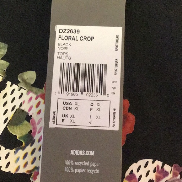 Adidas tank top size XL Brand New with Tags! - Picture 5 of 6